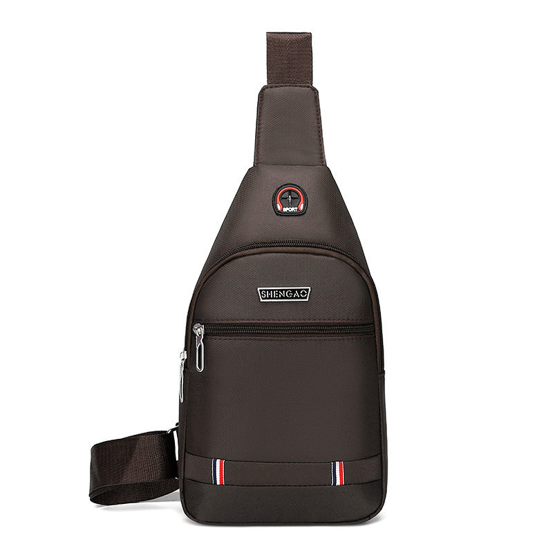 Bolsa de cofre resistente a la ropa impermeable para hombres de tela Oxford
